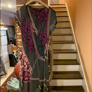 Wrap dress by Etro